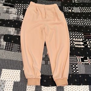 Tibi peach trousers